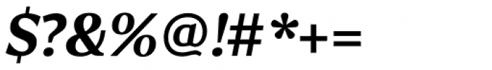 New June Serif Bold Italic Font OTHER CHARS