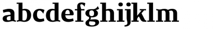 New June Serif Bold Font LOWERCASE