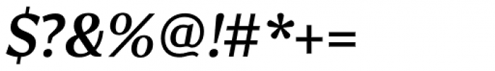 New June Serif SemiBold Italic Font OTHER CHARS