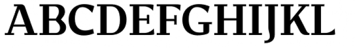 New June Serif SemiBold Font UPPERCASE