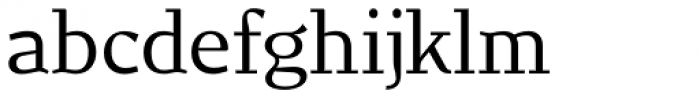 New June Serif Font LOWERCASE