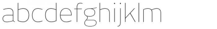 New June Thin Font LOWERCASE