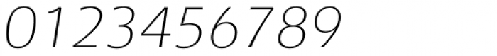 New Lincoln Gothic BT UltraThin Italic Font OTHER CHARS