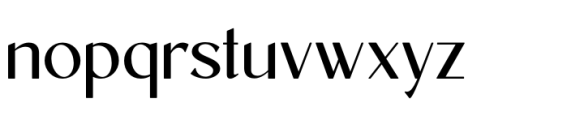 New Machiato Regular Font LOWERCASE