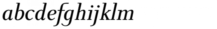 New Millennium Italic Font LOWERCASE