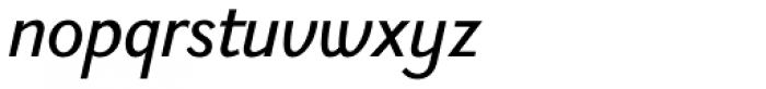 New Millennium Linear Oblique Font LOWERCASE