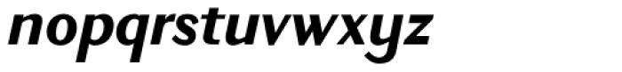 New Millennium Sans Bold Italic Font LOWERCASE