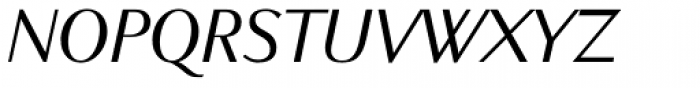 New Millennium Sans Italic Font UPPERCASE