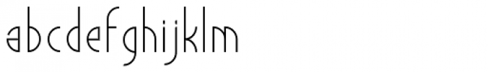 New Moon Font LOWERCASE