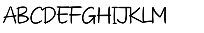 New Note Light Font UPPERCASE