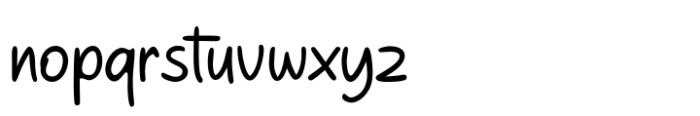 New Note Light Font LOWERCASE