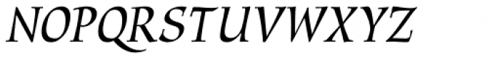 New Oxford LXSN Italic Font UPPERCASE
