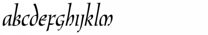 New Oxford LXSN Italic Font LOWERCASE