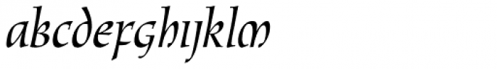 New Oxford RXSN Italic Font LOWERCASE