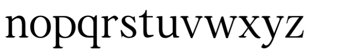 New Platinum Font LOWERCASE