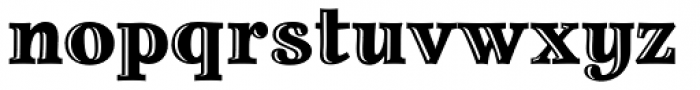 New Prairie Incised Font LOWERCASE