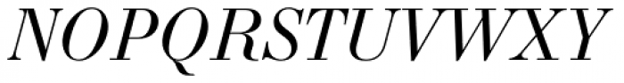 New Standard Italic Font UPPERCASE