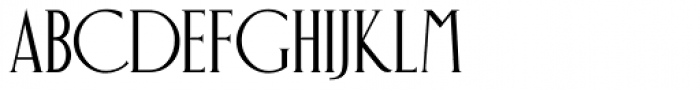 New Thin Roman JNL Font UPPERCASE