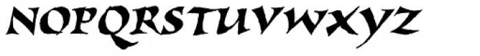 New Visigoth LXSN Italic Font UPPERCASE