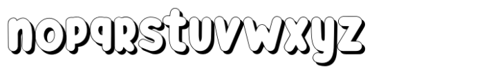 New West Shadow Font LOWERCASE
