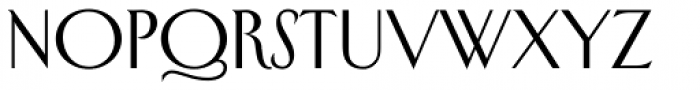 New Yorker Type Classic Extralight Font UPPERCASE