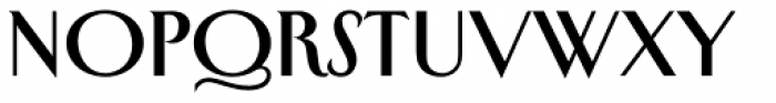New Yorker Type Classic Medium Font UPPERCASE