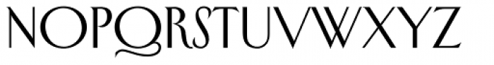 New Yorker Type Pro Extralight Font UPPERCASE