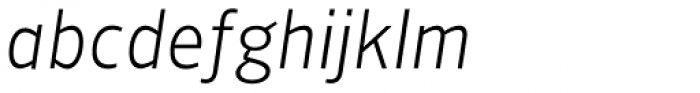 NewLibris Book Italic Font LOWERCASE