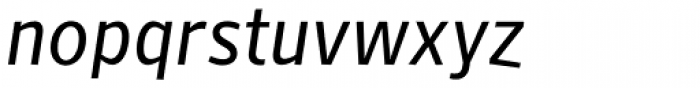 NewLibris Medium Italic Font LOWERCASE