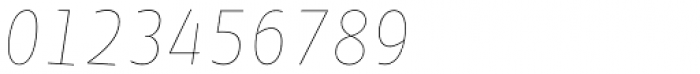 NewLibris Thin Italic Font OTHER CHARS