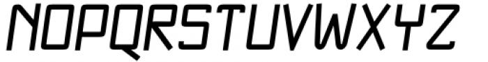 NewNerdish Bold Oblique Font UPPERCASE