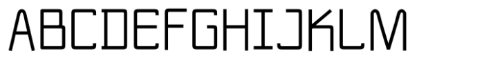 NewNerdish Regular Font UPPERCASE