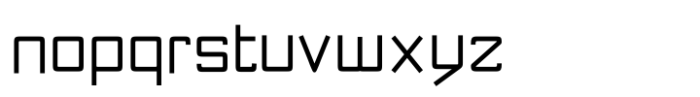 NewNerdish Regular Font LOWERCASE