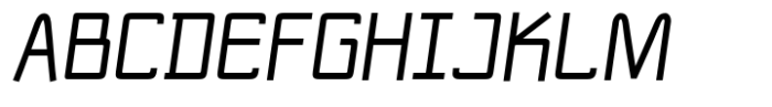 NewNerdish Semi Bold Oblique Font