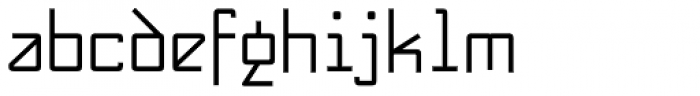 NewNerdish Font LOWERCASE