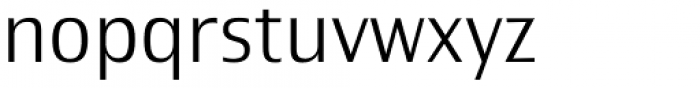 Newbery Sans Pro Light Font LOWERCASE