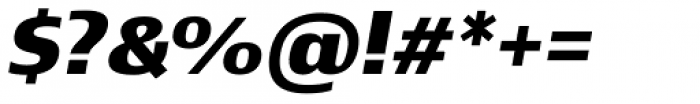 Newbery Sans Pro Xp Bold Italic Font OTHER CHARS