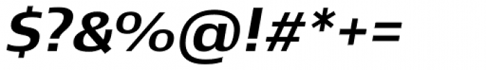 Newbery Sans Pro Xp Medium Italic Font OTHER CHARS