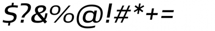 Newbery Sans Pro Xp Regular Italic Font OTHER CHARS