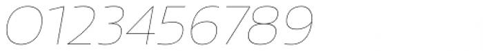 Newbery Sans Pro Xp Thin Italic Font OTHER CHARS