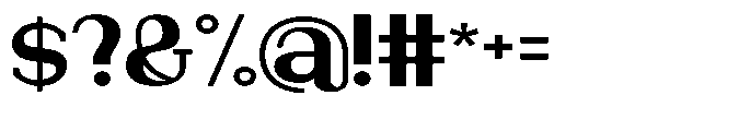 Newborn Times Black Expanded Font OTHER CHARS