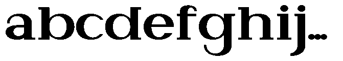 Newborn Times Black Expanded FONT