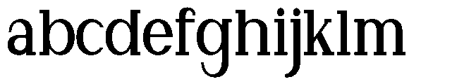 Newborn Times Bold Condensed FONT