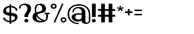 Newborn Times Bold Expanded Font OTHER CHARS