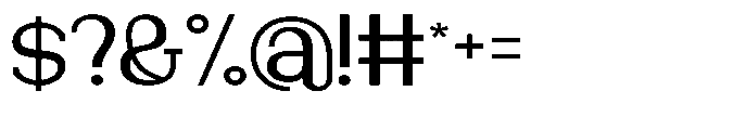 Newborn Times Expanded Font OTHER CHARS