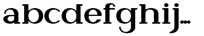 Newborn Times Extra Bold Expanded FONT