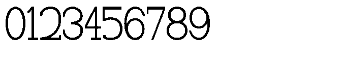 Newborn Times Extra Light Condensed Font OTHER CHARS