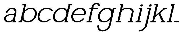 Newborn Times Extra Light Slanted Expanded FONT