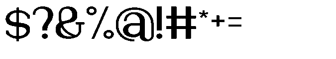 Newborn Times Medium Expanded Font OTHER CHARS