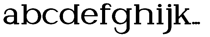 Newborn Times Medium Expanded FONT